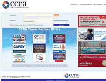 Tablet Screenshot of ccratravel.com